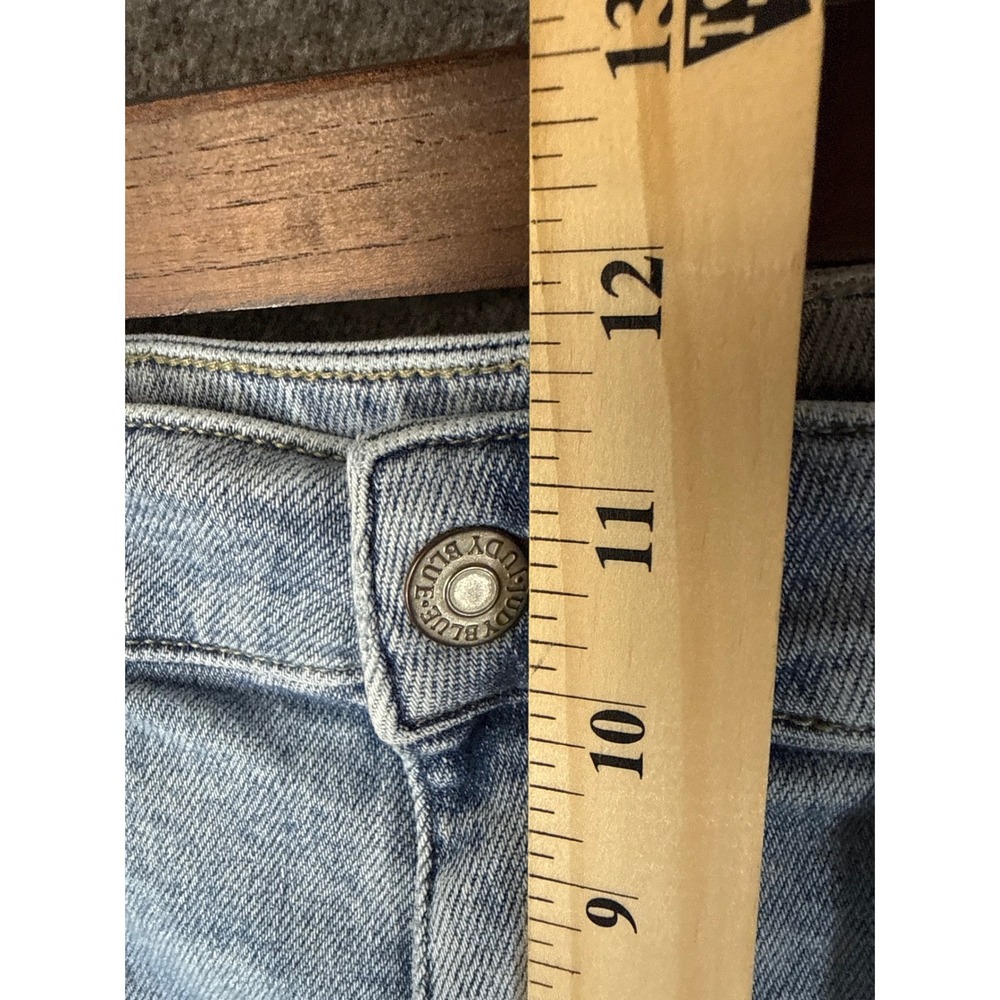 Judy Blue High Waist Vintage Double Cuffed Jogger Jeans Light Wash Size 30 Denim - Picture 11 of 14